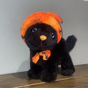 Vintage Sears Exclusive Halloween Friday The Black Cat Witch Plush Stuffed…